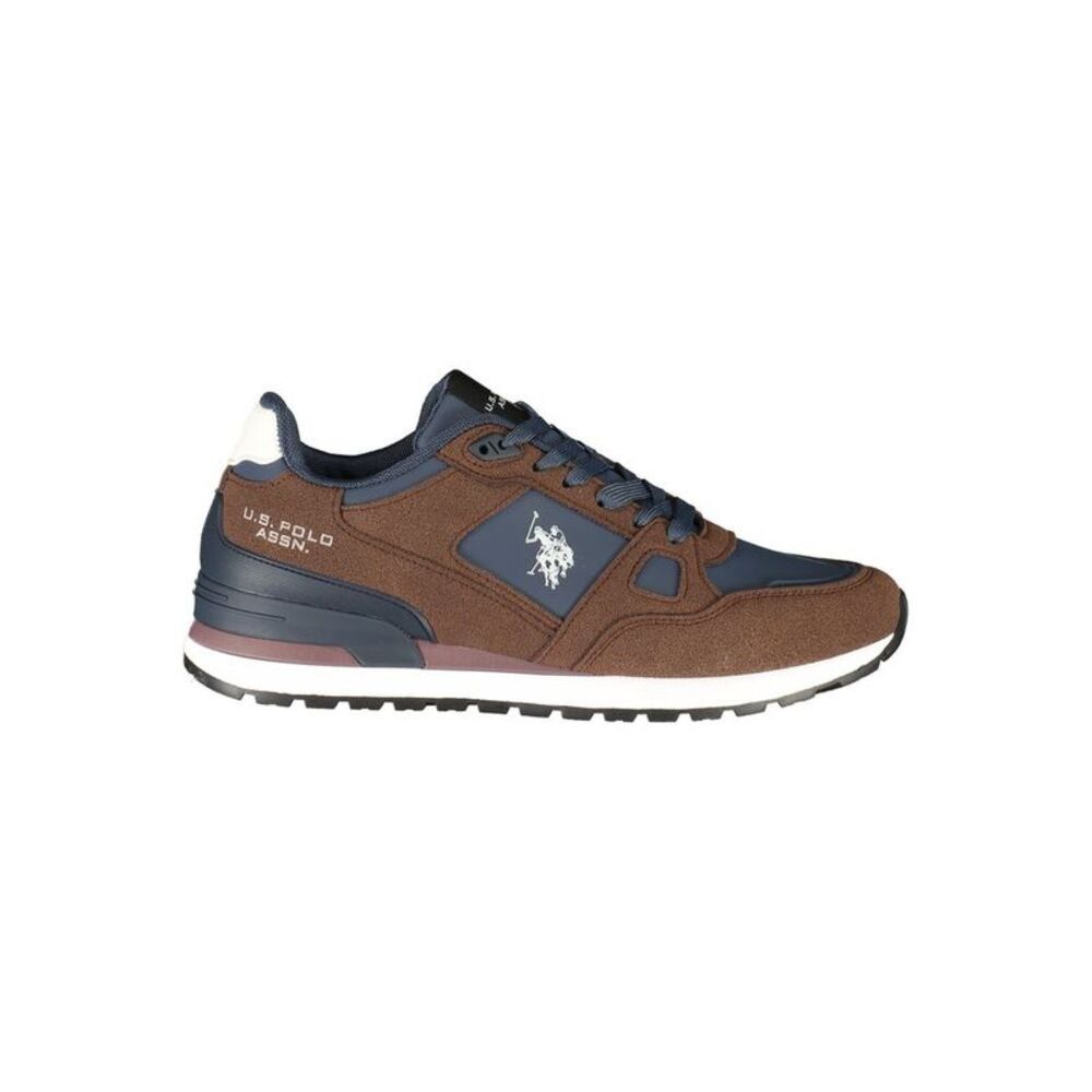 U.S. POLO ASSN. Brown Polyurethane Men's Men's Sneaker